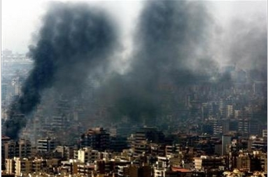Reuters Fake Photograph of Beirut Conflict