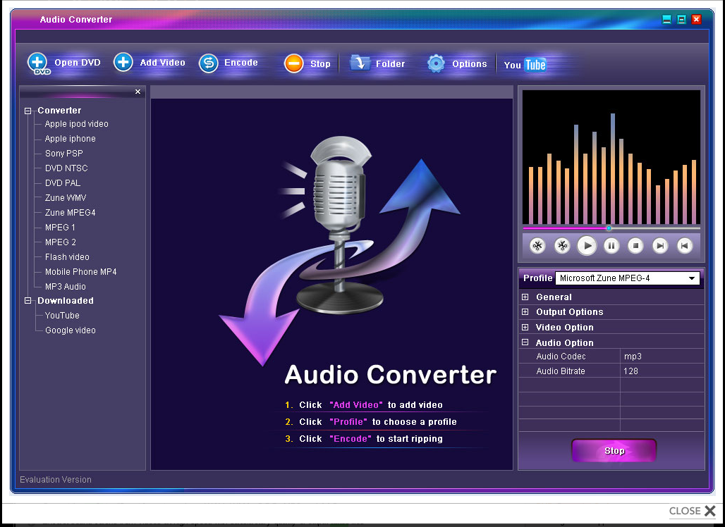 Clone2go Free Audio Converter - это мощная сервисная программа для