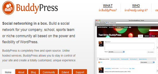 BuddyPress-social-open-source