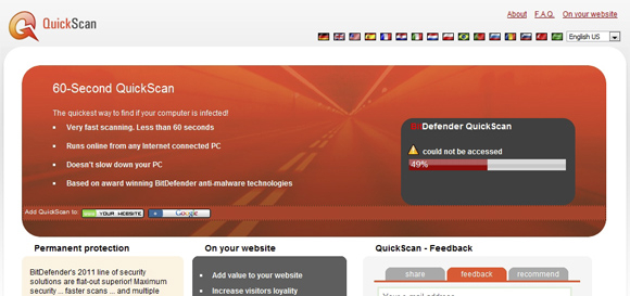 bitdefender free download is tagged by virustotal